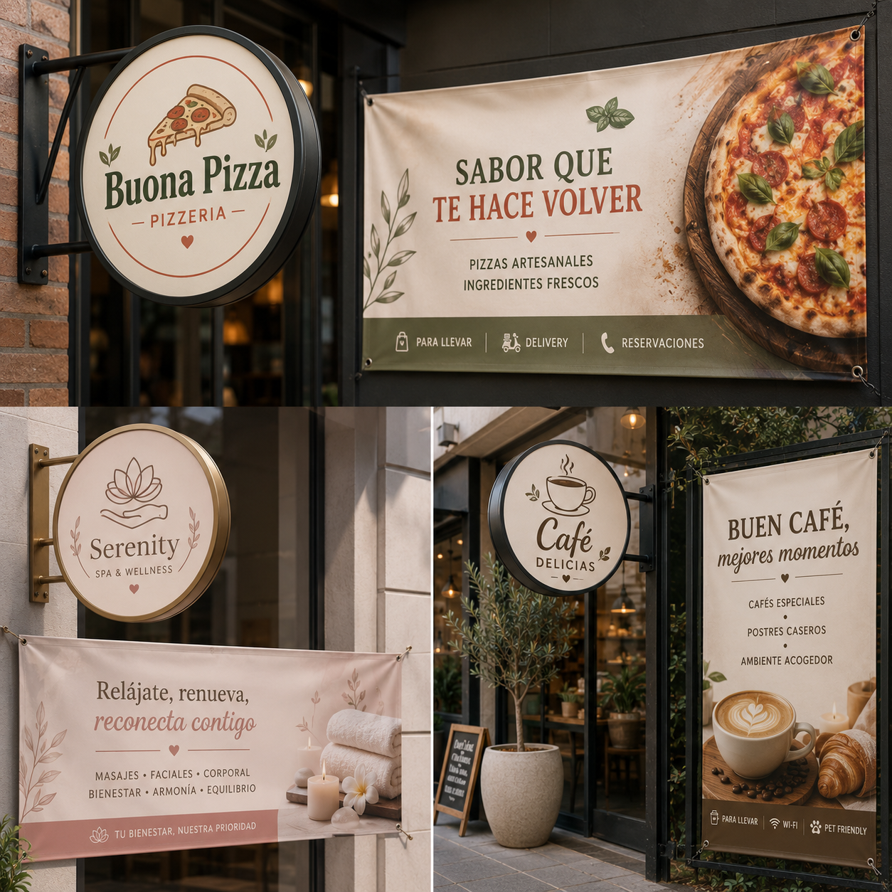 Letreros y Pancartas