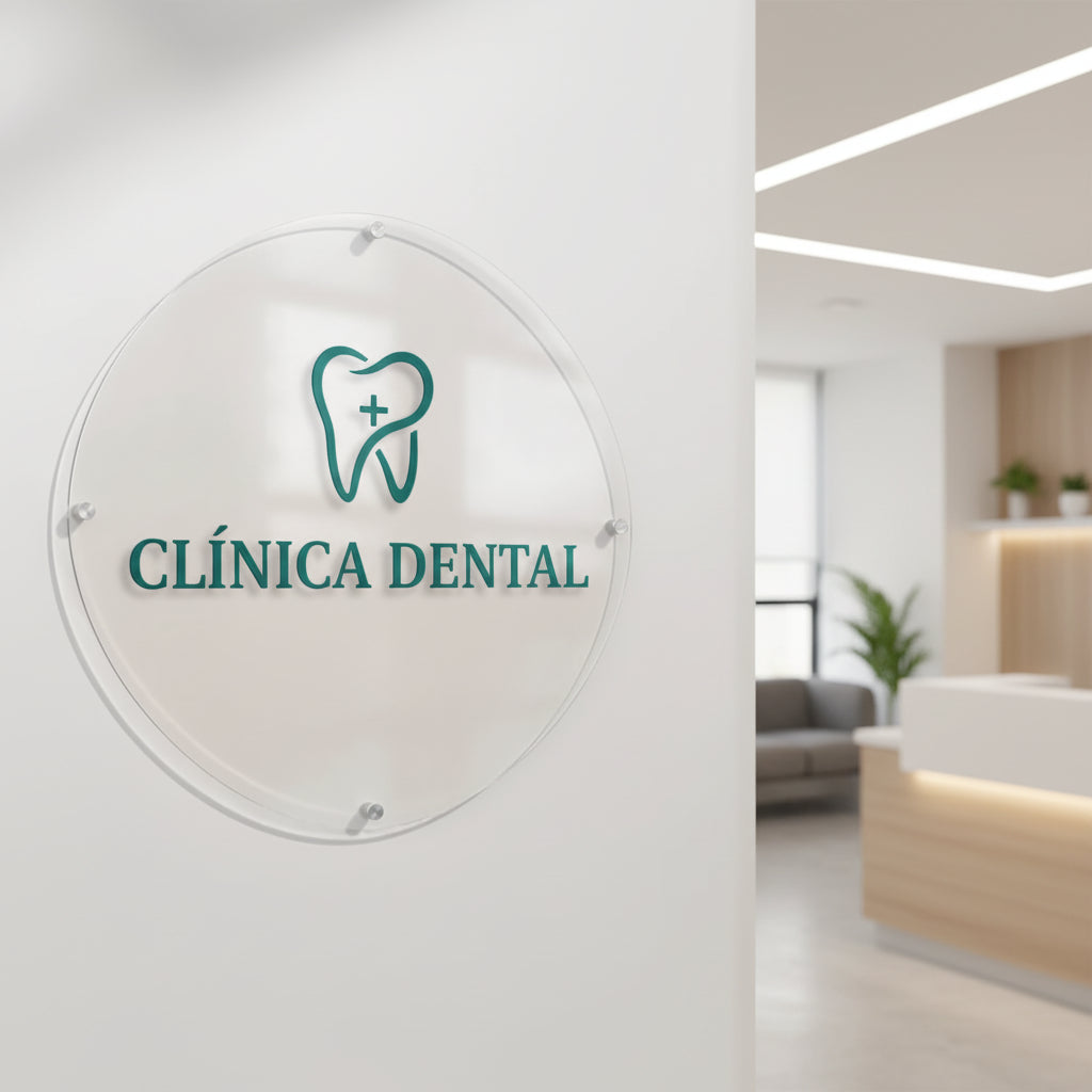 Letreros acrílicos personalizados