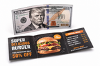 Billete Promocional Plegable