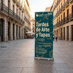 Pancarta Retráctil