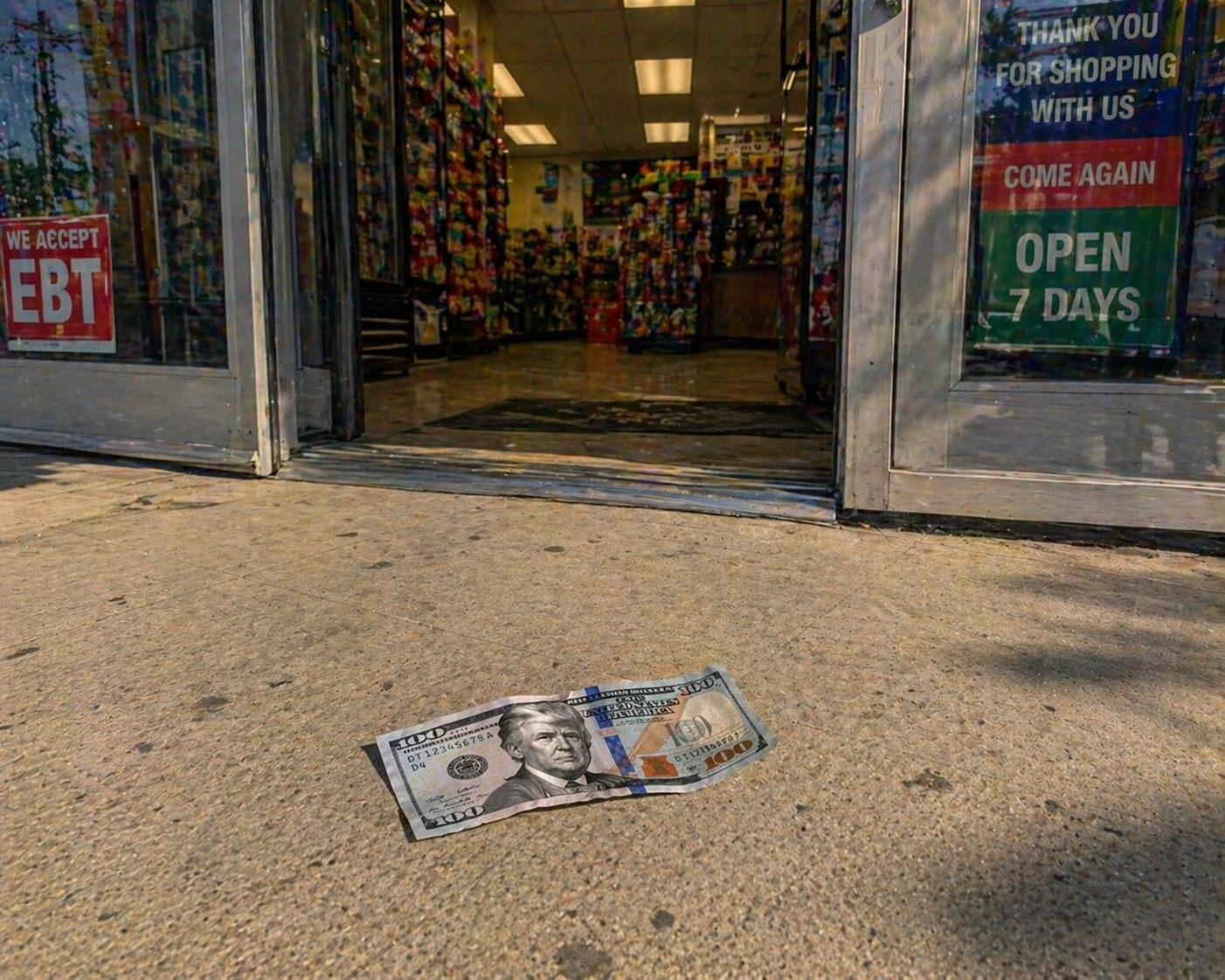 Billete Promocional Plegable